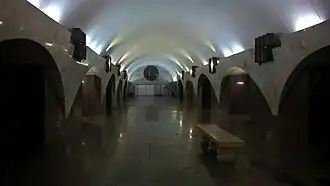 Inside the station