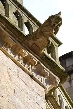 Gargoyle on the bell tower