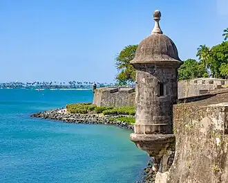 Isla de Cabras from the Walls of Old San Juan