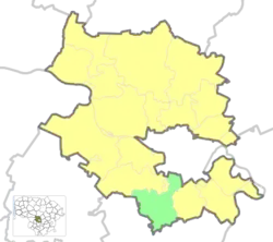 Location of Garliava Eldership