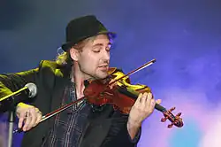 Garrett performing in 2010