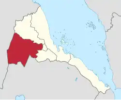 Gash-Barka Region in Eritrea