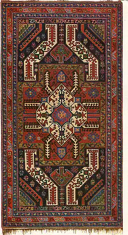 Image 819th-century Gasimushaghi carpet from Şəlvə, Lachin (from Culture of Azerbaijan)