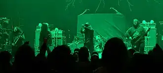 Image of Gatecreeper performing at San Metal Open Air 2023