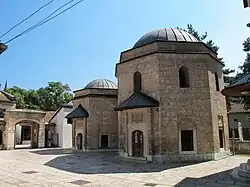 Tombs of Gazi Hüsrev Pasha and Murad Bey in the Gazi Hüsrev Pasha Complex[218]