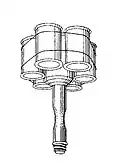 Bundle charge design for the Stielhandgranate 24