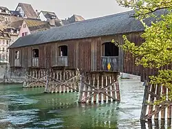 Wooden bridge