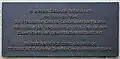 Plaque on the building Am Zeughaus 2