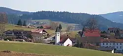 General view of Geiersthal from north-west