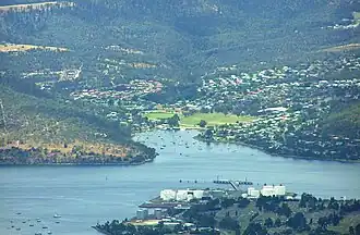 View from Mount Wellington