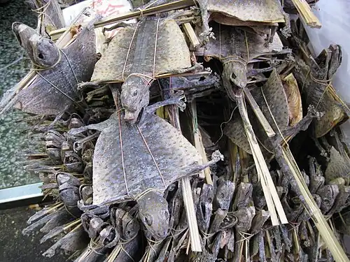 Dried tokay geckos, in Hong Kong