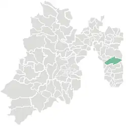 Location of Ixtapaluca in the State of Mexico