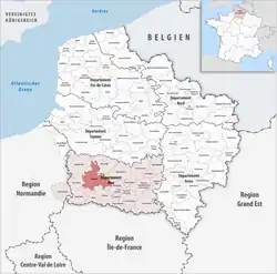 Location of Beauvaisis