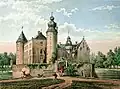 In 1640, the immediate lordship of Gemen passed for two centuries to the Counts of Limburg Stirum. In 1782, with extinction of Gemen branch of the House of Limburg Stirum, Gemen was inherited by the line of Limburg Stirum Iller-Aicheheim.