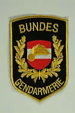 Gendarmerie patch