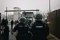 Mobile Gendarmes in training