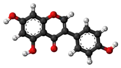 Genistein molecule