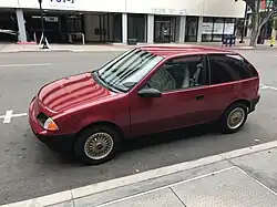 1990–1991 Metro Hatchback