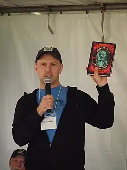 Rodkey at the 2014 Gaithersburg Book Festival