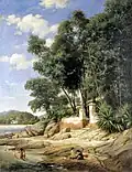 Georg Grimm: View of Cavalão, 1884, MNBA