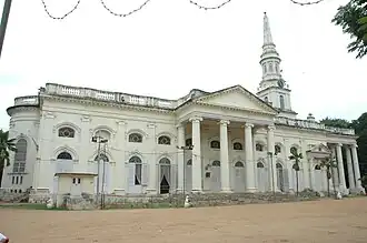 Church of South India Cathedral of St. George, Chennai is an example of the Neoclassical style.[196]