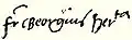 George Martinuzzi's signature