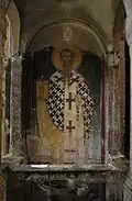 Gelati monastery. Church of Virgin the Blessed. Mural.