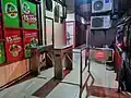 Corridor 10's arrival platform faregates
