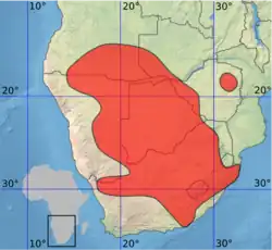 Map of range