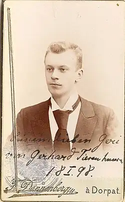 Gerhard von Tiesenhausen, architect