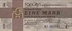1-Mark-Forumscheck (obverse)
