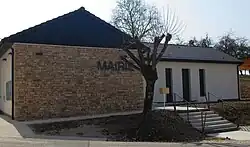 The town hall in Germonville