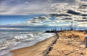Image 15Shore of Lake Michigan at Illinois Beach State Park in Lake County. Image credit: Yinan Chen (photographer), Slick (upload) (from Portal:Illinois/Selected picture)