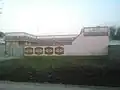 Ghaffar House. Punjab, Pakistan. Motifs is modern paint and plaster.