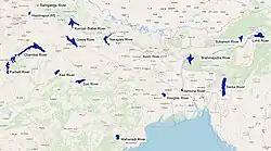 Map of range