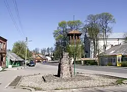 Giedraičiai Church and belfry