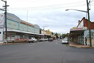 The main street of Gilgandra, 2008