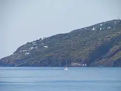 View of Ginostra from the southeast