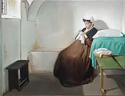 Luisa Sanfelice in prison, by Gioacchino Toma (1877)