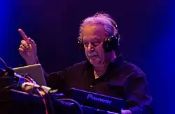 Image 63Giorgio Moroder, pioneer of Italo disco and electronic dance music, is known as the "Father of disco". (from Culture of Italy)