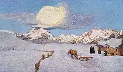 Alpine Triptych: Death, 1898–99