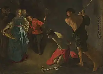 Execution of St. John the Baptist, c. 1640, priv. col.