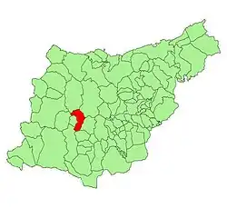 Location of Zumarraga