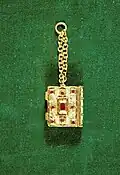 Renaissance miniature manuscript formed as a pendant, Italian, c. 1550