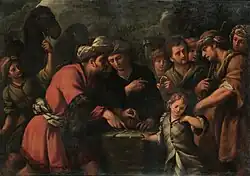 Joseph sold by his brothers, priv. col.