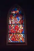 Stained glass window