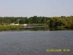 The marina at Glénac, on the Oust river