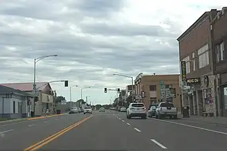 Downtown Glendive