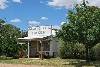 The former bakery in Glenorchy, now a residence