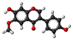 Glycitein molecule